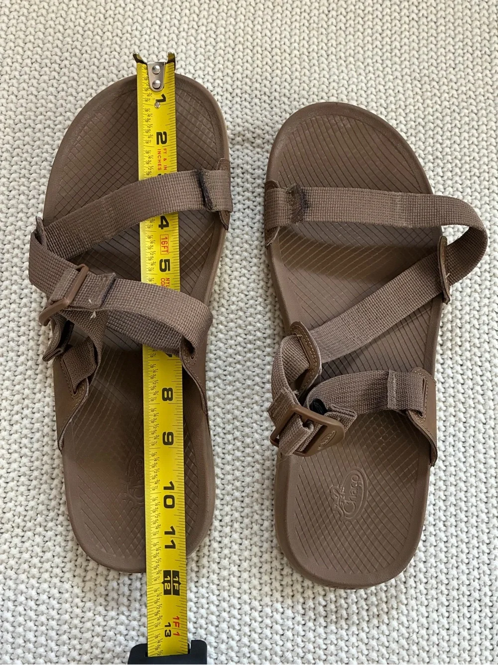 Chaco Sandals Brown Tan Men’s 12